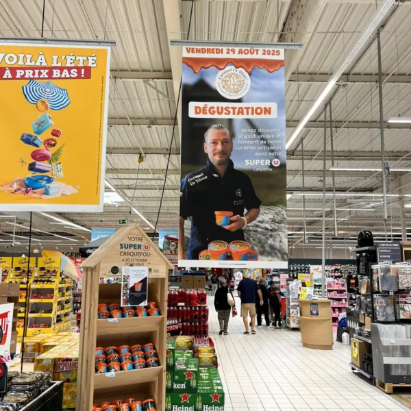 Retrouvez-nous en rayon Super U