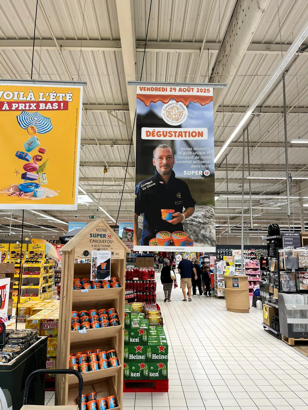 Retrouvez-nous en rayon Super U